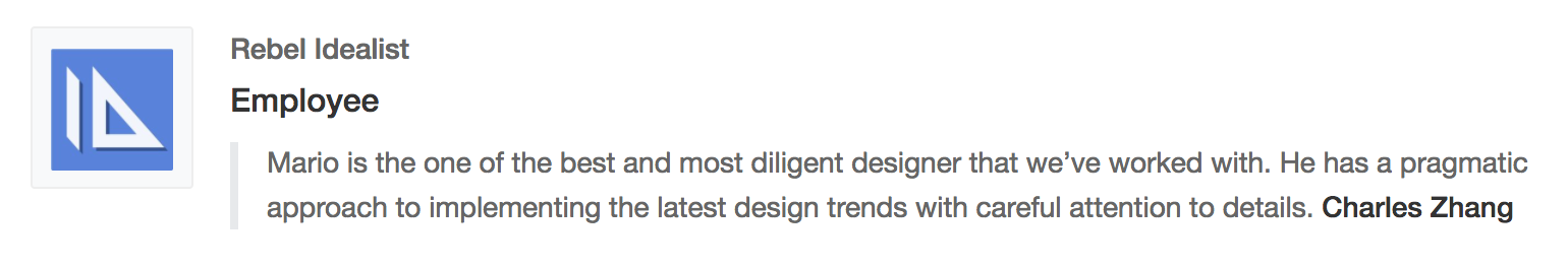 About the client